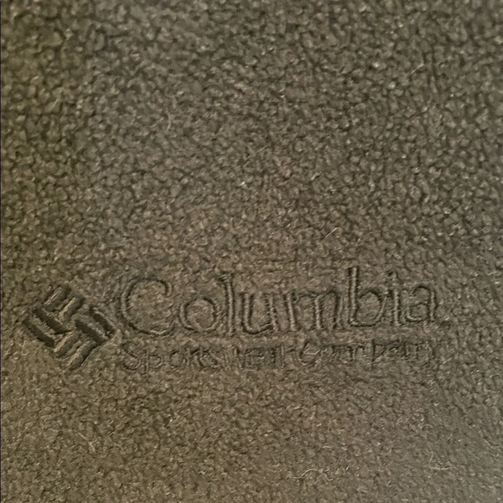 Columbia Sportswear Black Unisex Fleece Scarf